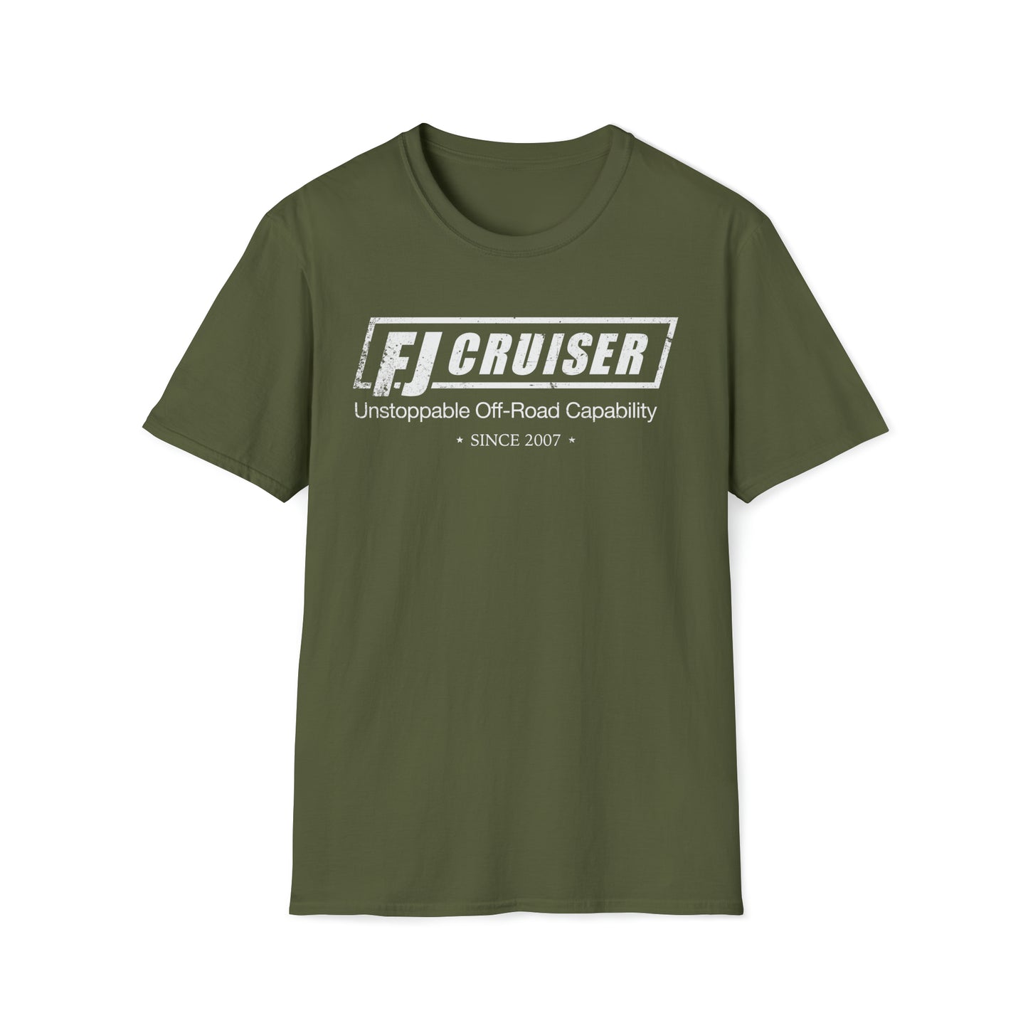 FJ Cruiser Unstoppable Off-Road capability Unisex Softstyle T-Shirt