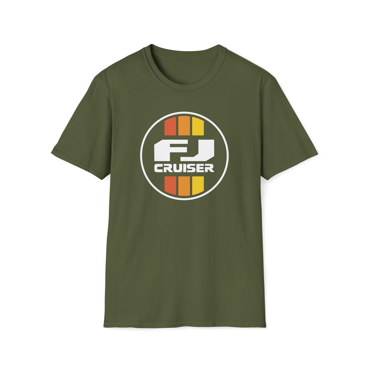 FJ Cruiser Retro Stripes Unisex Softstyle T-Shirt