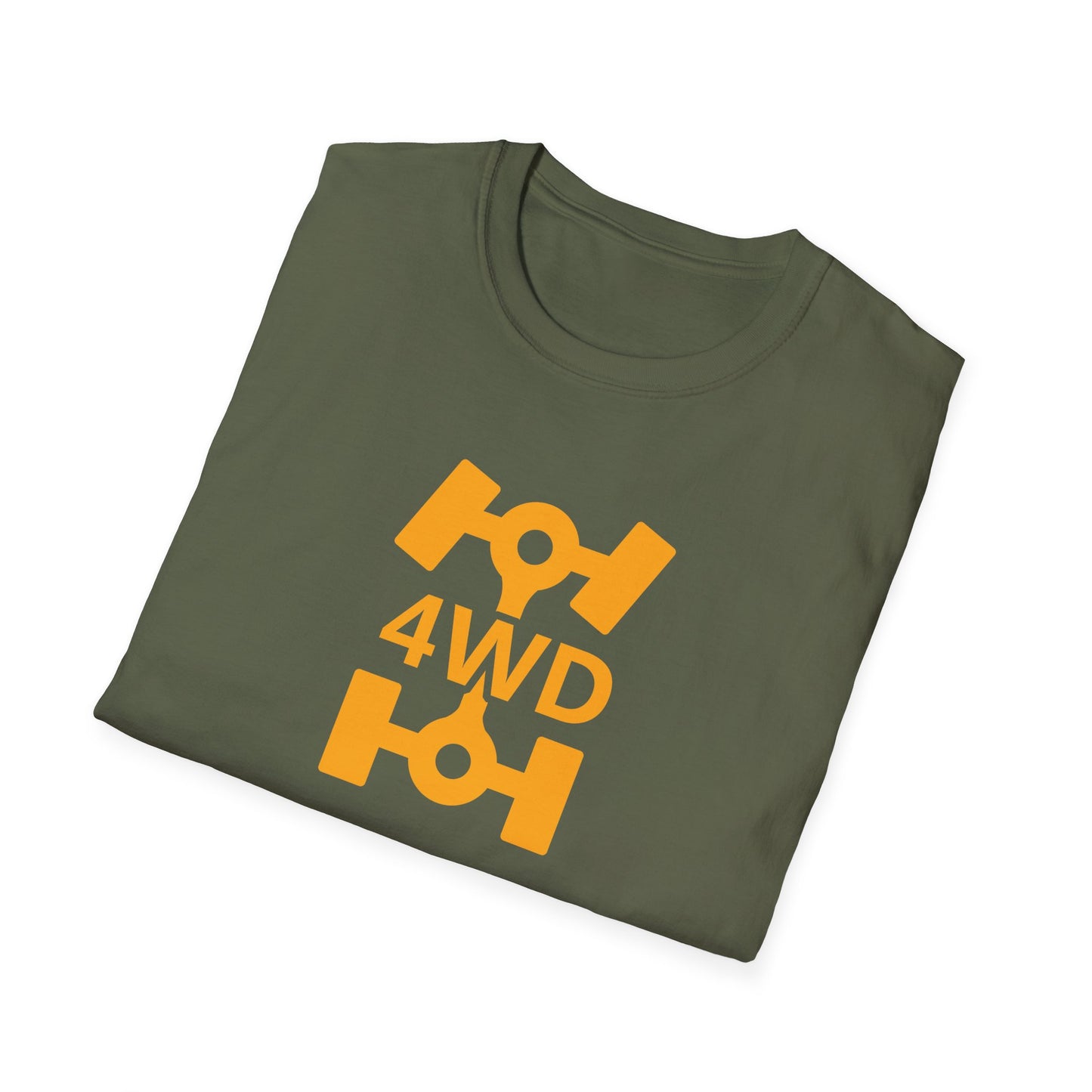 Hidden Taco Symbol Unisex Softstyle T-Shirt