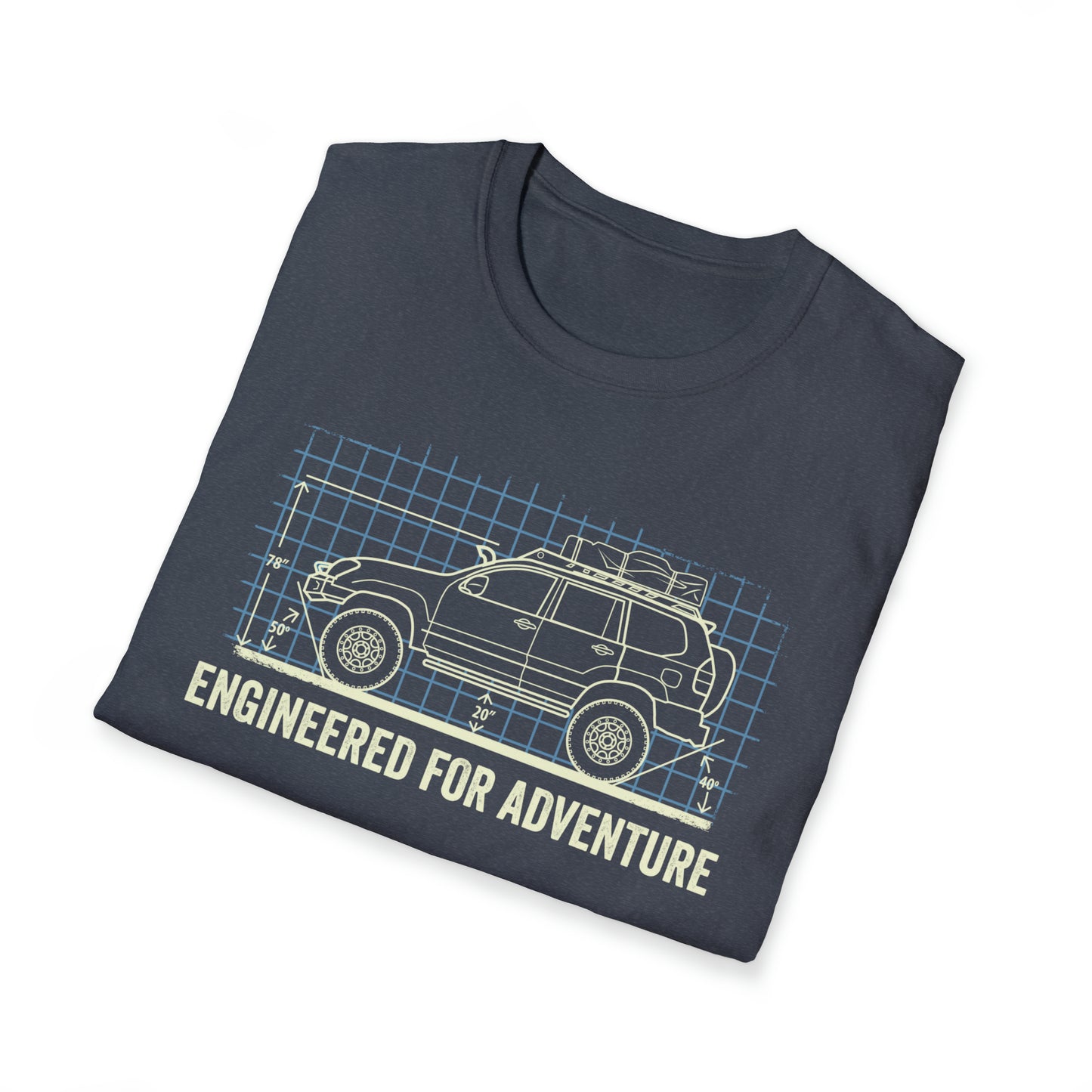 Engineered for Adventure: Lexus Unisex Softstyle T-Shirt