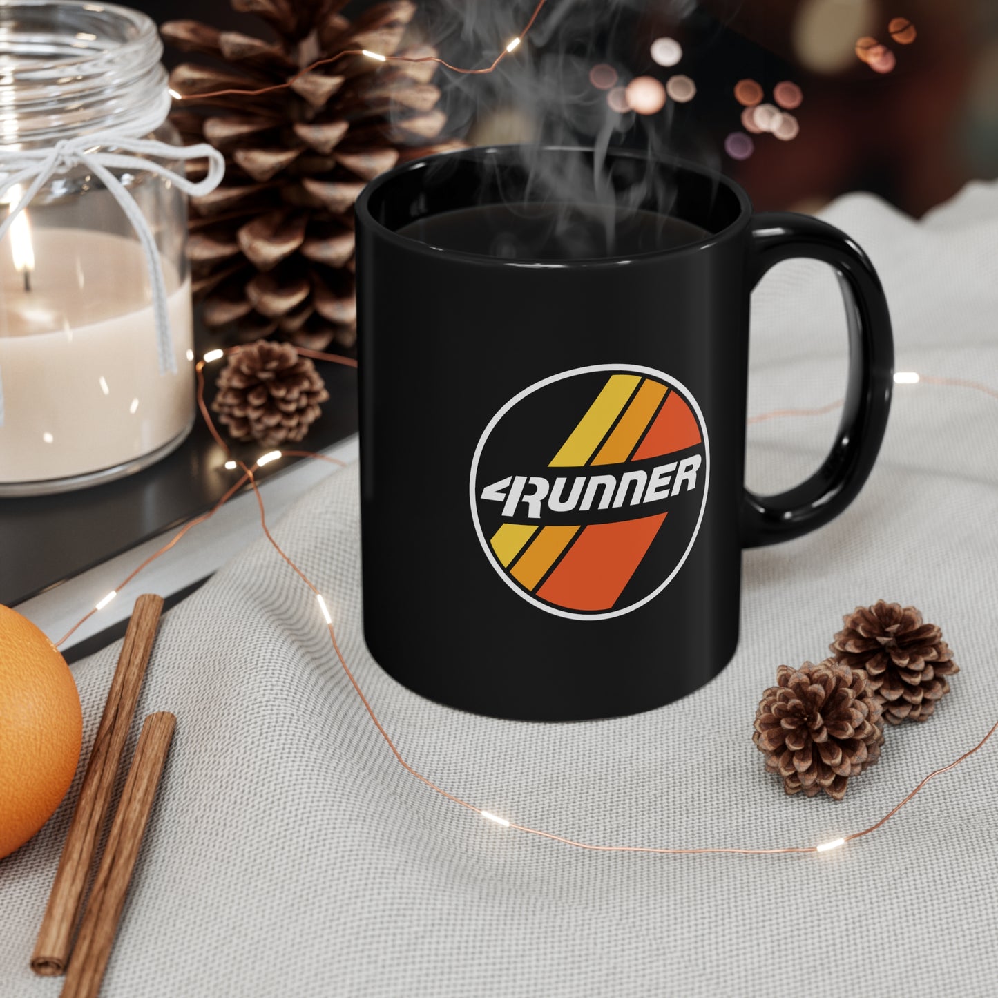 4Runner Retro Stripes 11oz Black Mug