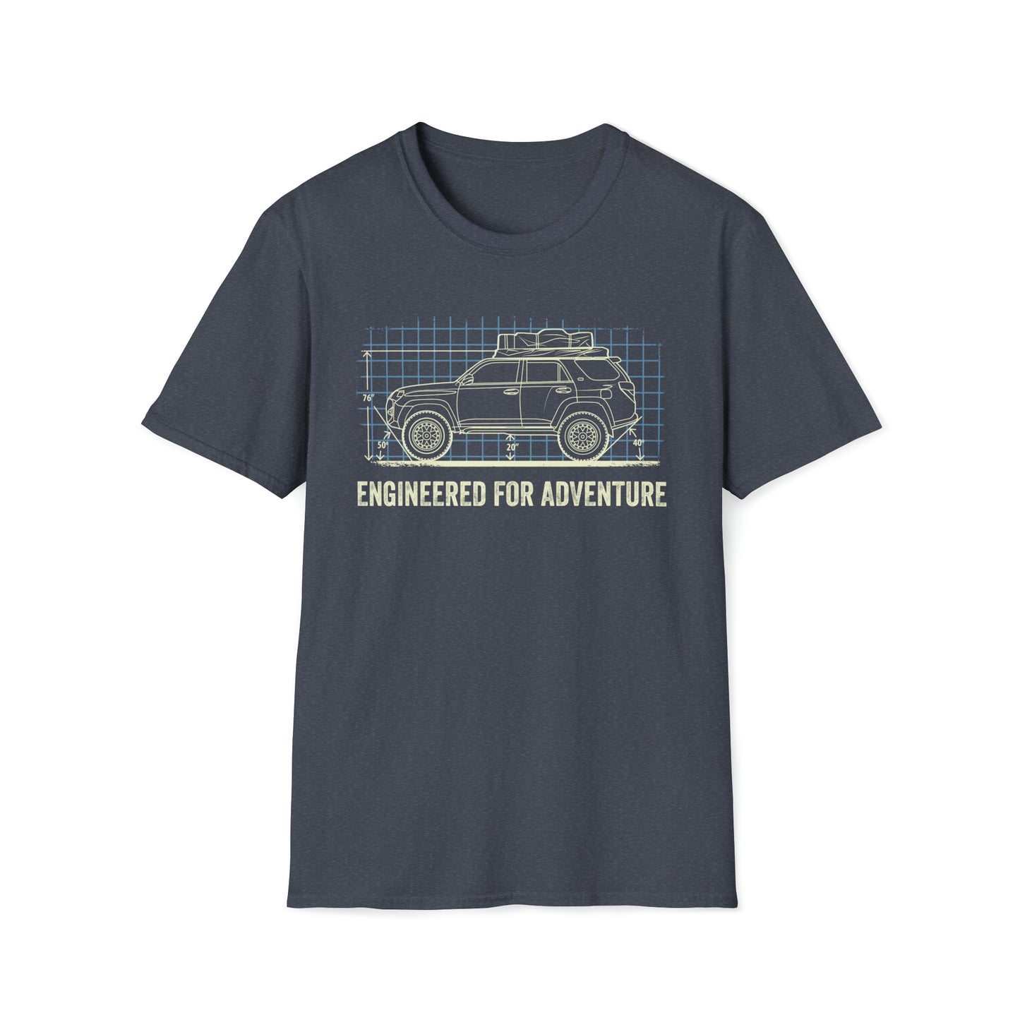 Engineered for Adventure: 4Runner Unisex Softstyle T-Shirt