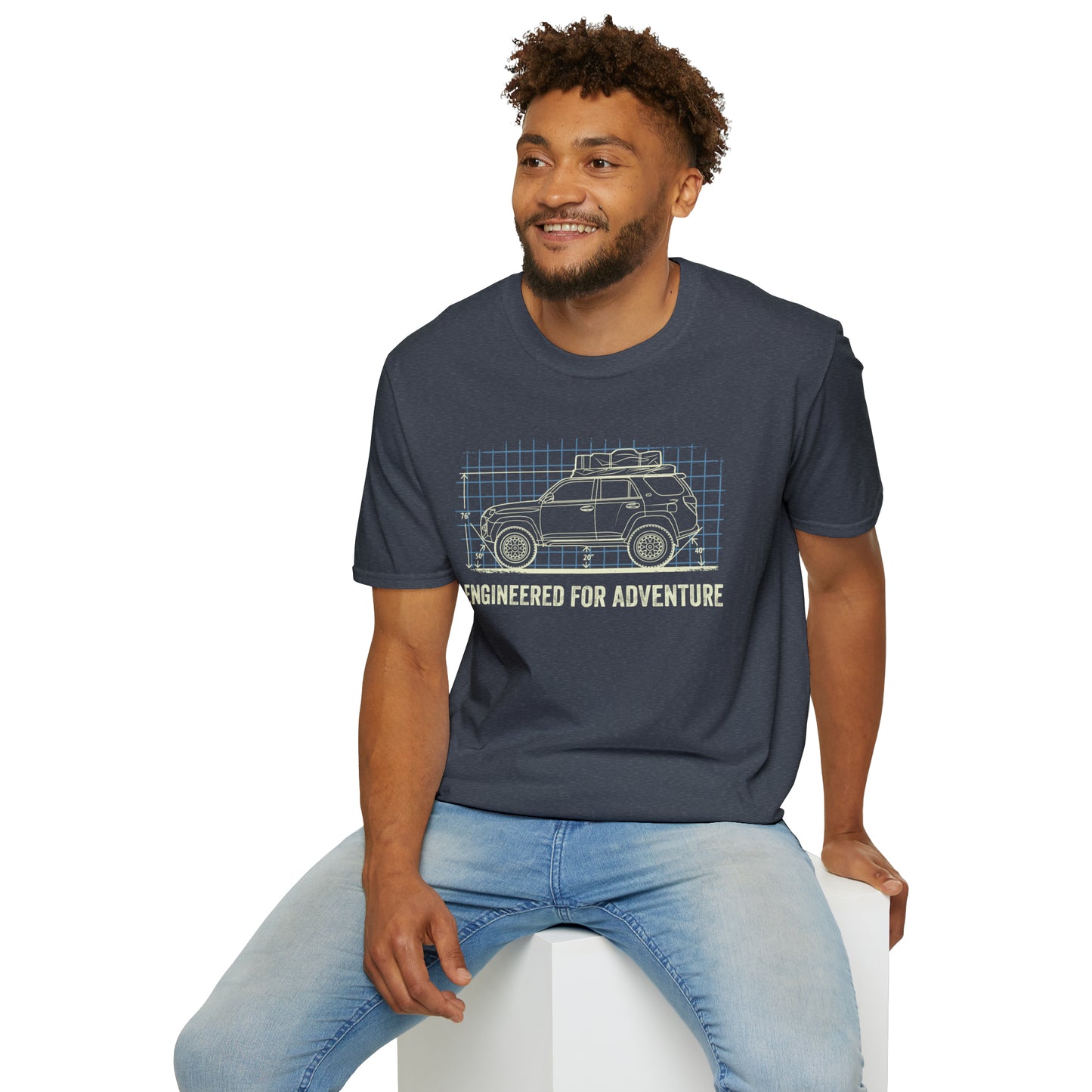 Engineered for Adventure: 4Runner Unisex Softstyle T-Shirt