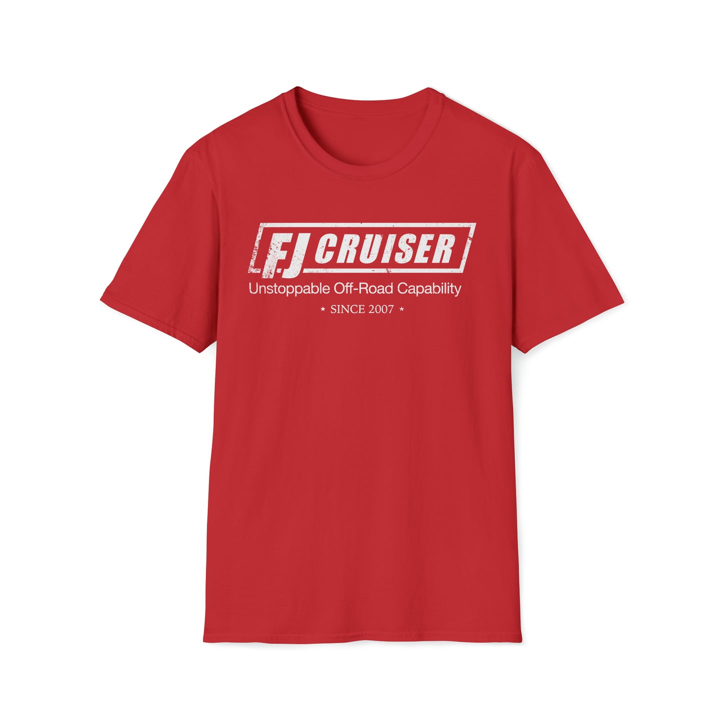 FJ Cruiser Unstoppable Off-Road capability Unisex Softstyle T-Shirt