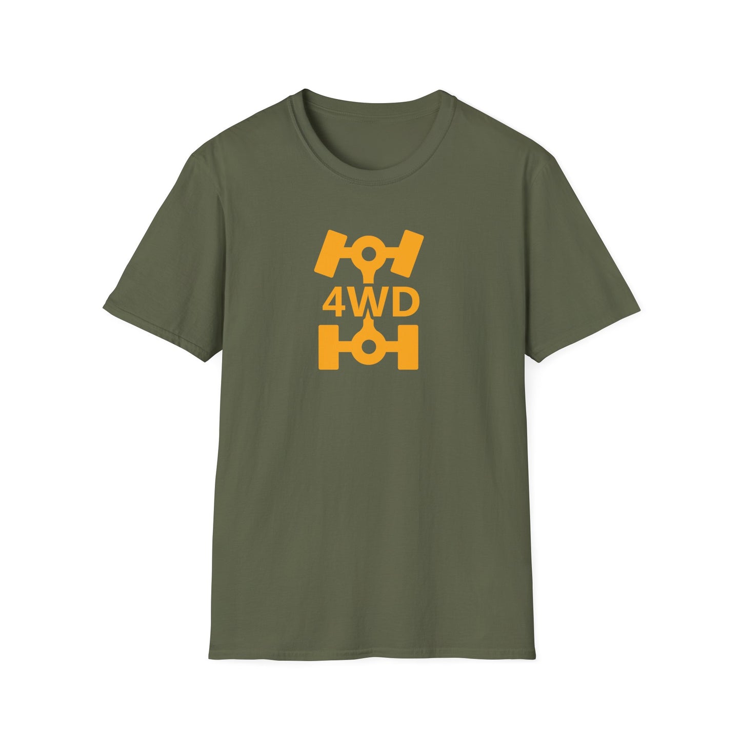Hidden Taco Symbol Unisex Softstyle T-Shirt