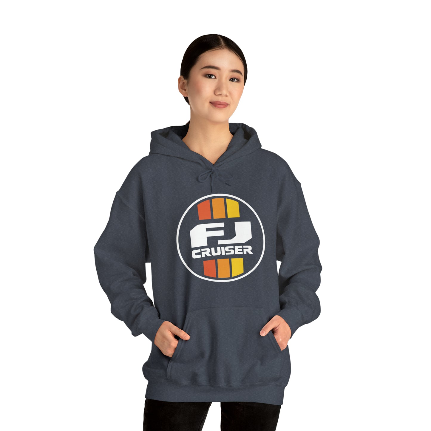 FJ Cruiser Retro Stripes Unisex Hooded Sweatshirt