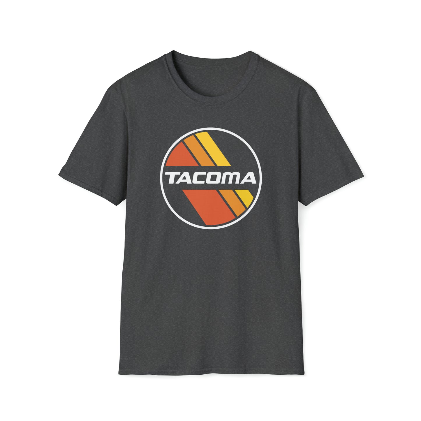 Tacoma Retro Stripes Unisex Softstyle T-Shirt