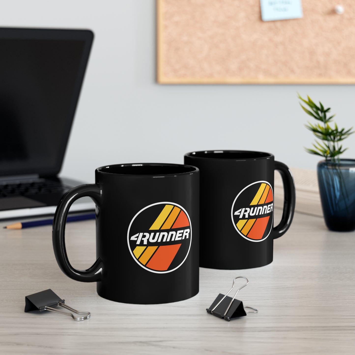 4Runner Retro Stripes 11oz Black Mug