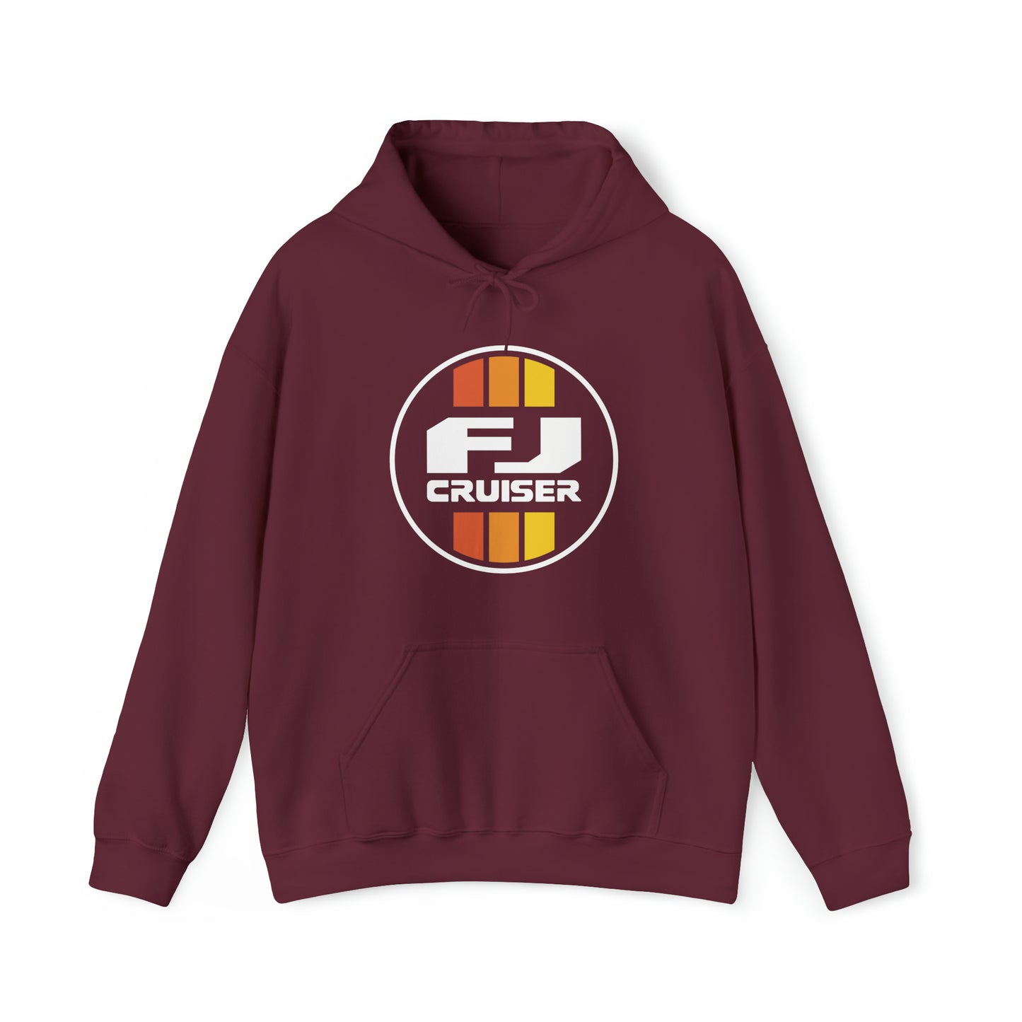 FJ Cruiser Retro Stripes Unisex Hooded Sweatshirt