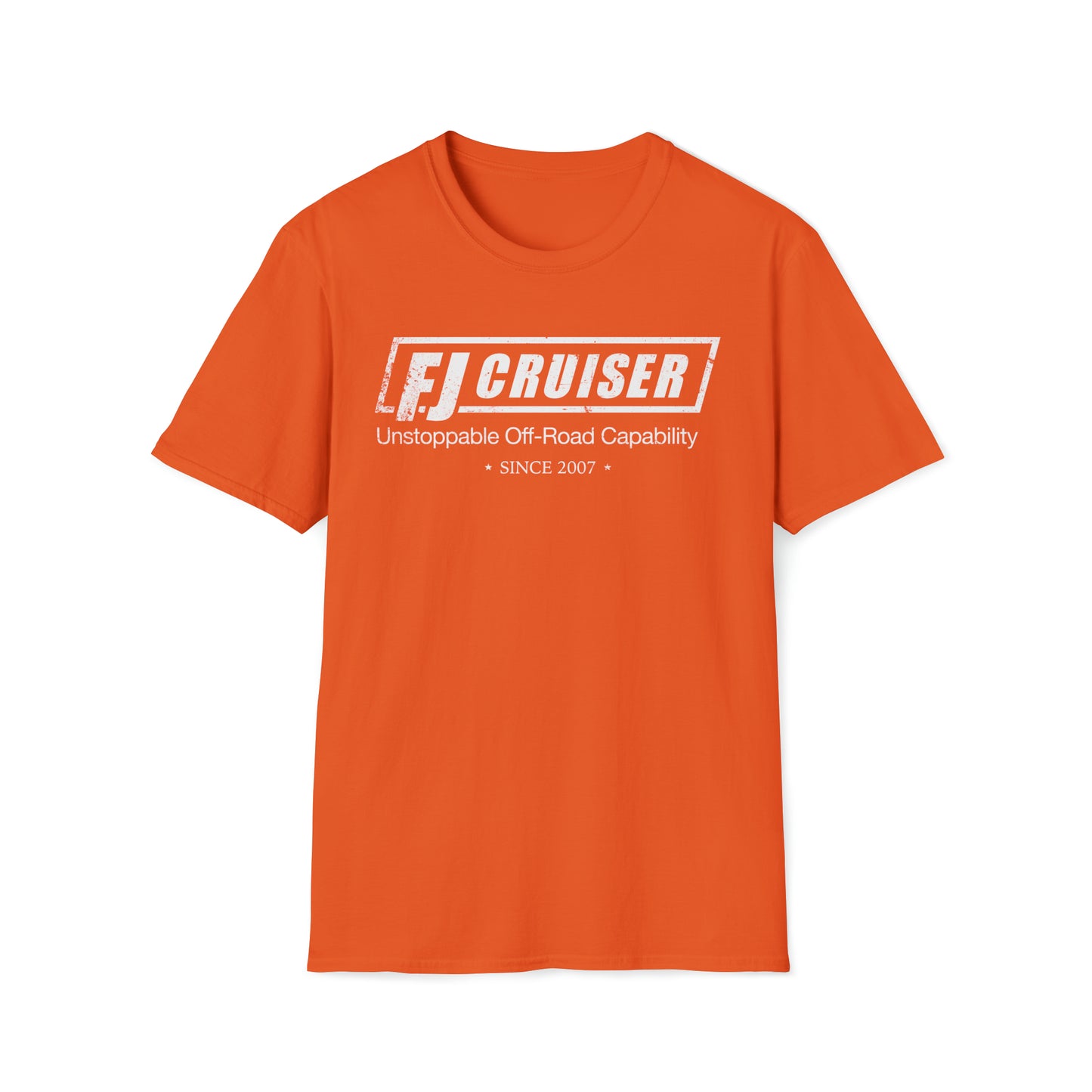 FJ Cruiser Unstoppable Off-Road capability Unisex Softstyle T-Shirt