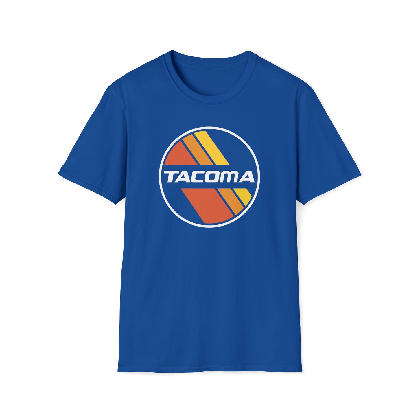 Tacoma Retro Stripes Unisex Softstyle T-Shirt