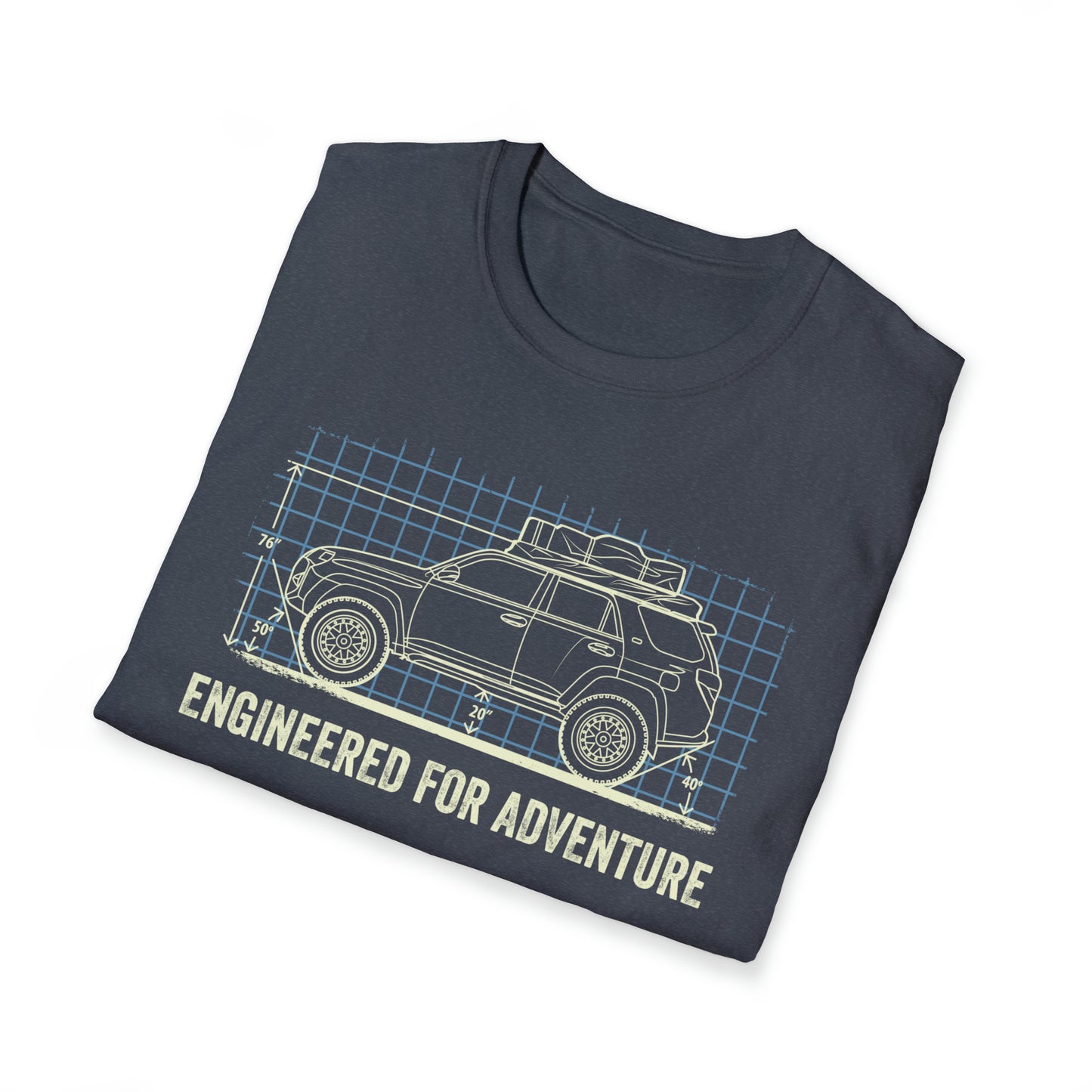 Engineered for Adventure: 4Runner Unisex Softstyle T-Shirt