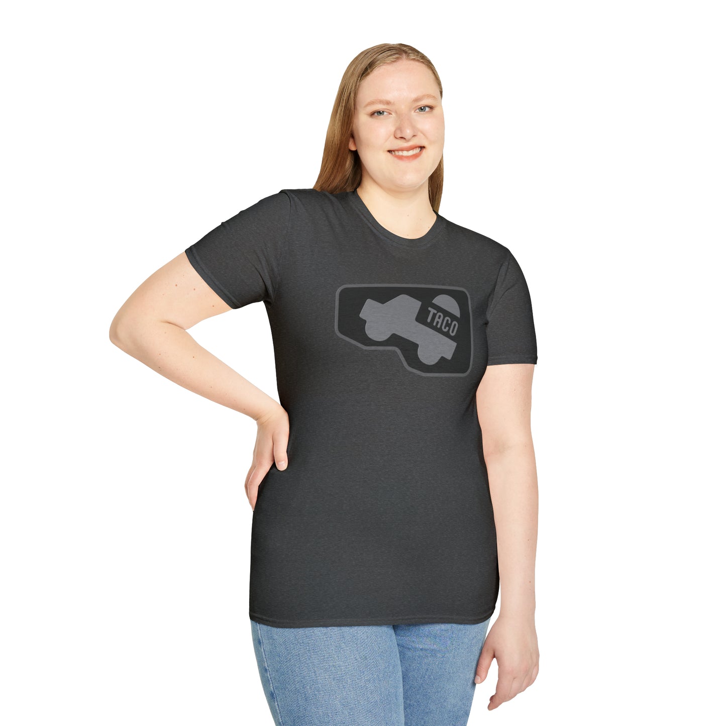 Hidden Taco Symbol Unisex Softstyle T-Shirt