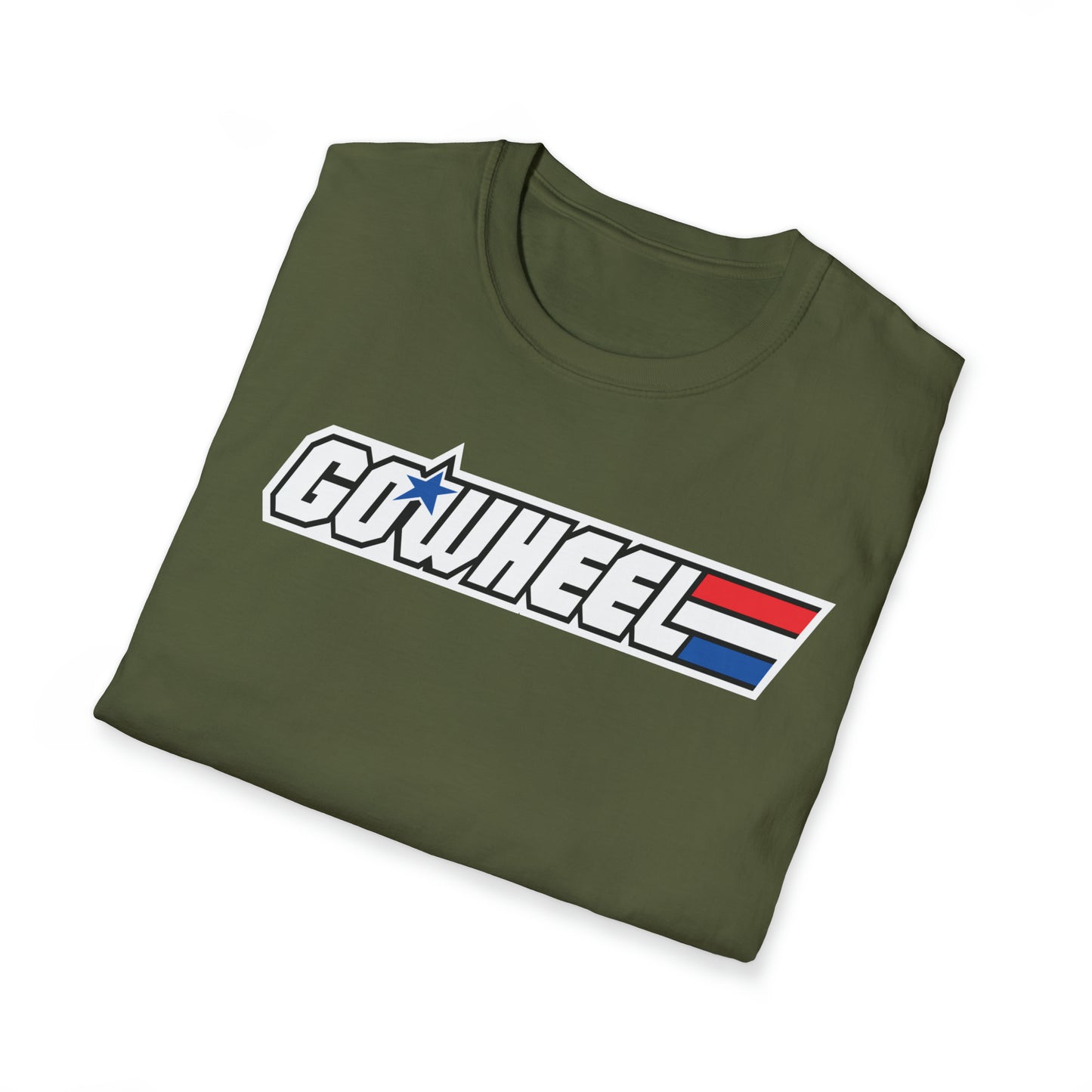 Go Wheel Unisex Softstyle T-Shirt