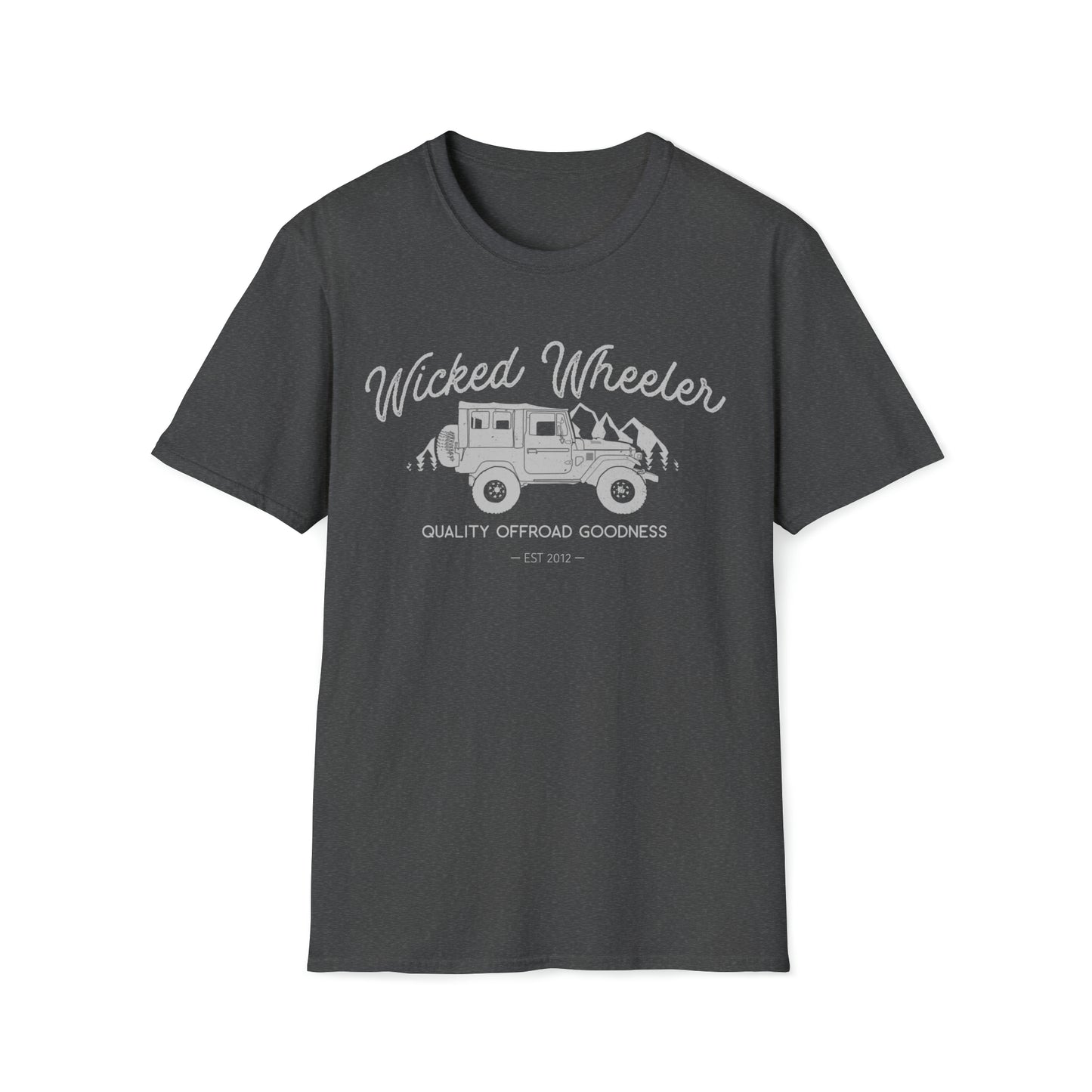 Wicked Wheeler: Offroad Goodness Unisex Softstyle T-Shirt