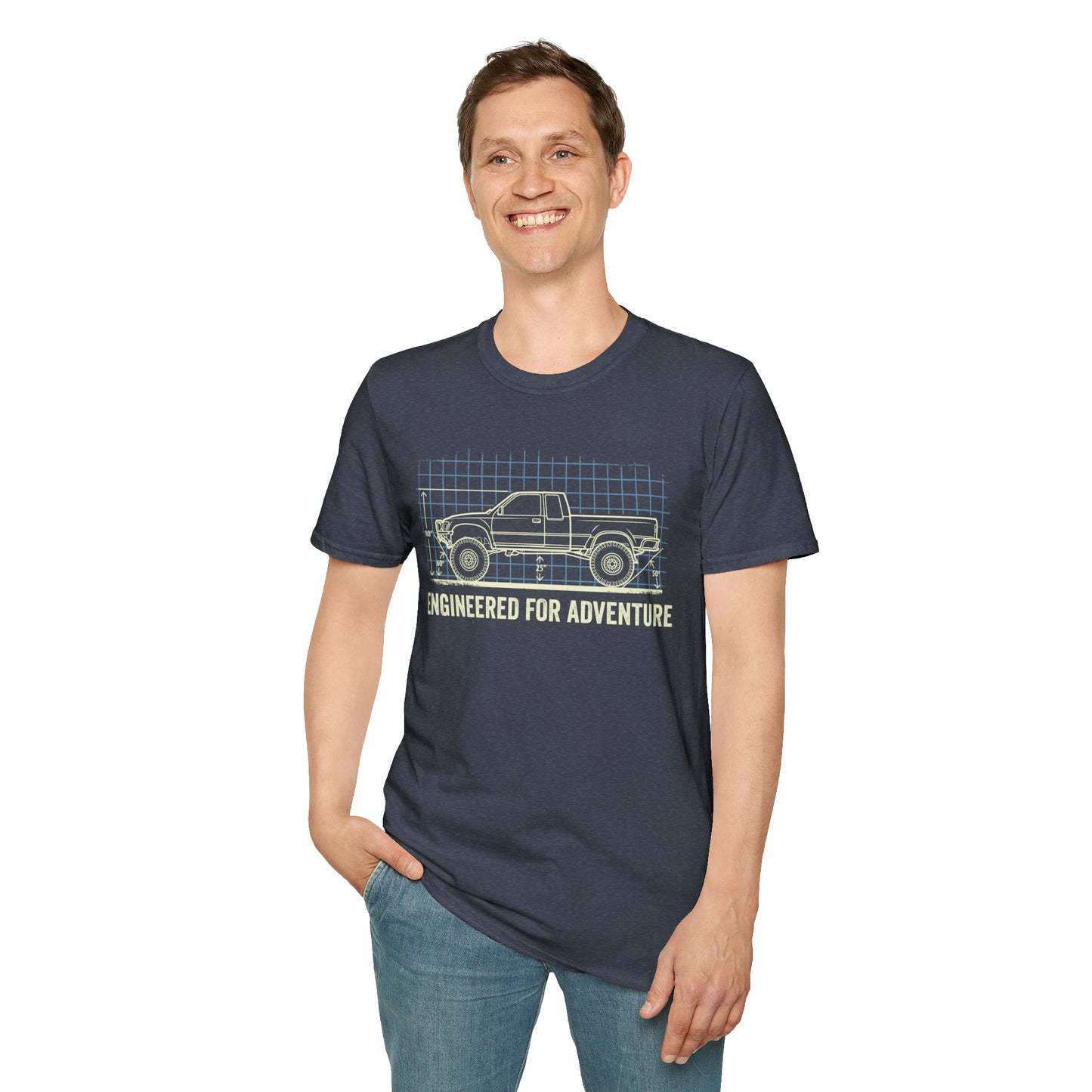 Engineered for Adventure: 94 Pickup Unisex Softstyle T-Shirt